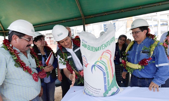 [포토] 모랄레스 볼리비아 대통령, 설탕 제조공장 준공식 참석